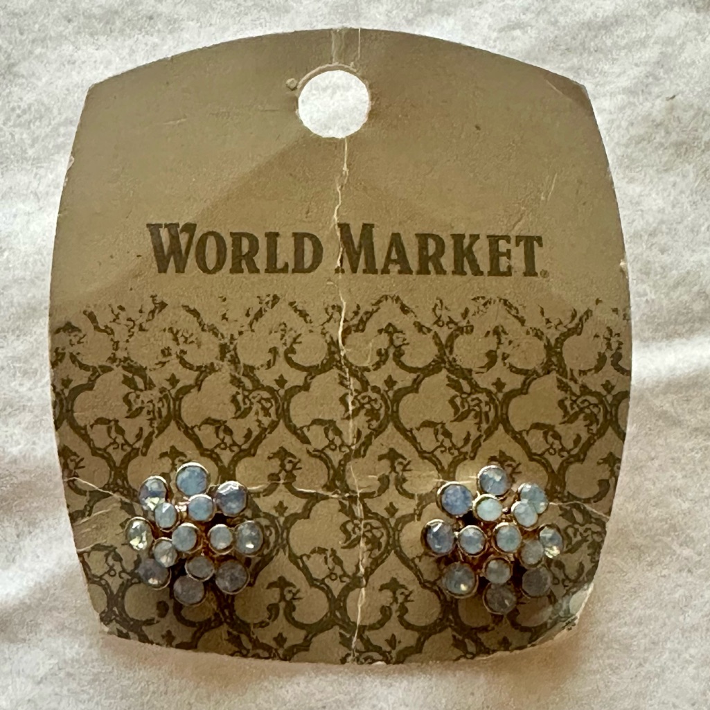 Blue Stud Earrings